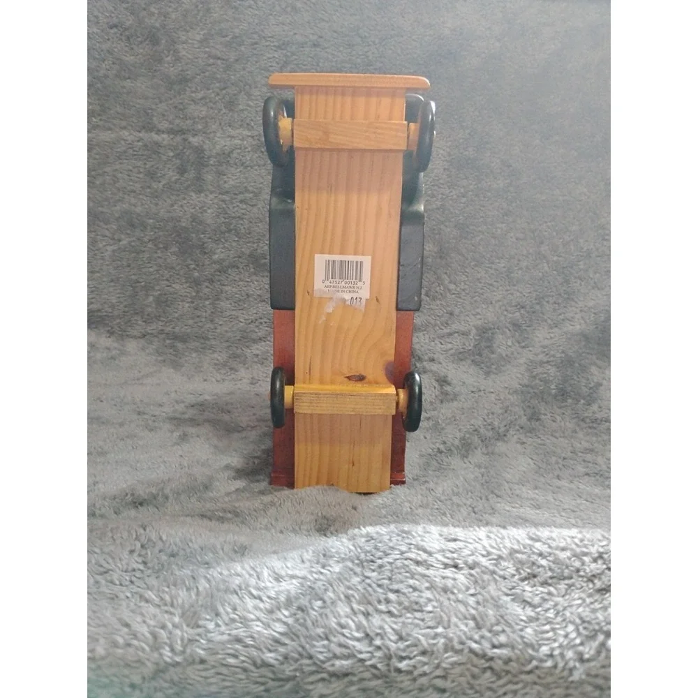 Vintage Style Delivery Brown Truck W Dark Brown Stack Bed